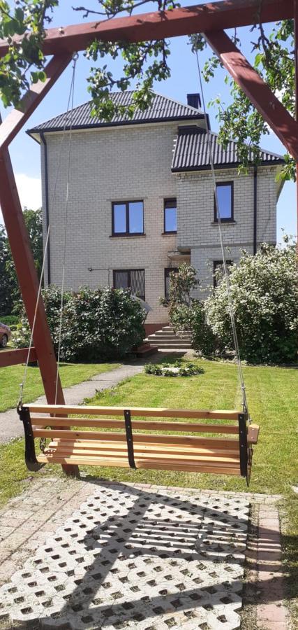 Apartament Vorutos Terasa Anykščiai Zewnętrze zdjęcie